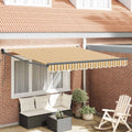 Einziehbare Markise Mehrfarbig 300 x 250 cm