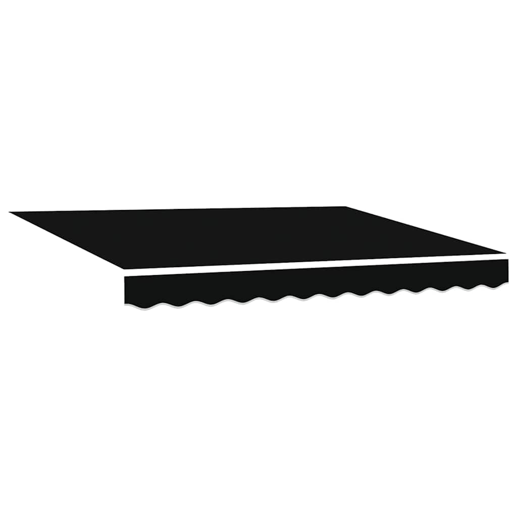 Elektrische ausziehbare Markise Schwarz 300 x 250 cm