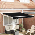 Markise Schwarz 300 x 250 x 165 cm Polyester