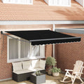 Markise Schwarz 300 x 250 x 165 cm Polyester