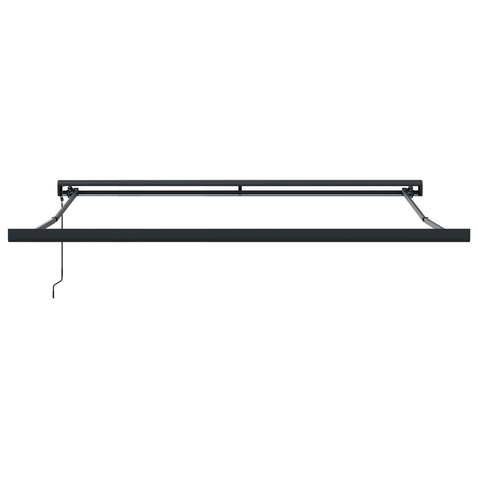 Markise Schwarz 300 x 250 x 165 cm Polyester und Aluminium