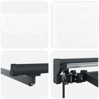 Markisenrahmen Weiß 300 x 250 cm Polyester mit PU-Beschichtung