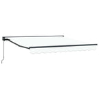 Markisenrahmen Weiß 300 x 250 cm Polyester mit PU-Beschichtung