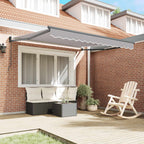 Markise Hellgrau 300 x 250 cm Polyester