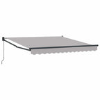 Markise Hellgrau 300 x 250 cm Polyester