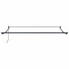 Markise Hellgrau 300 x 250 cm Polyester