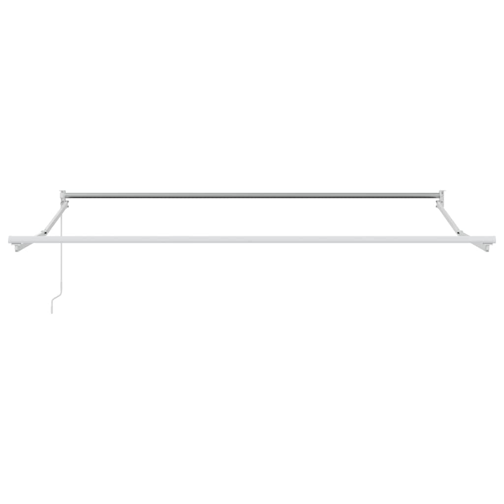 Einziehbare Markise Rot 300 x 250 cm Polyester und Aluminium