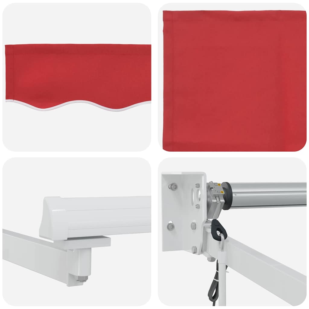 Markise Rot 300 x 250 x 165 cm Polyester