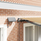 Einziehbare Markise Mehrfarbig 350 x 250 cm Stoff