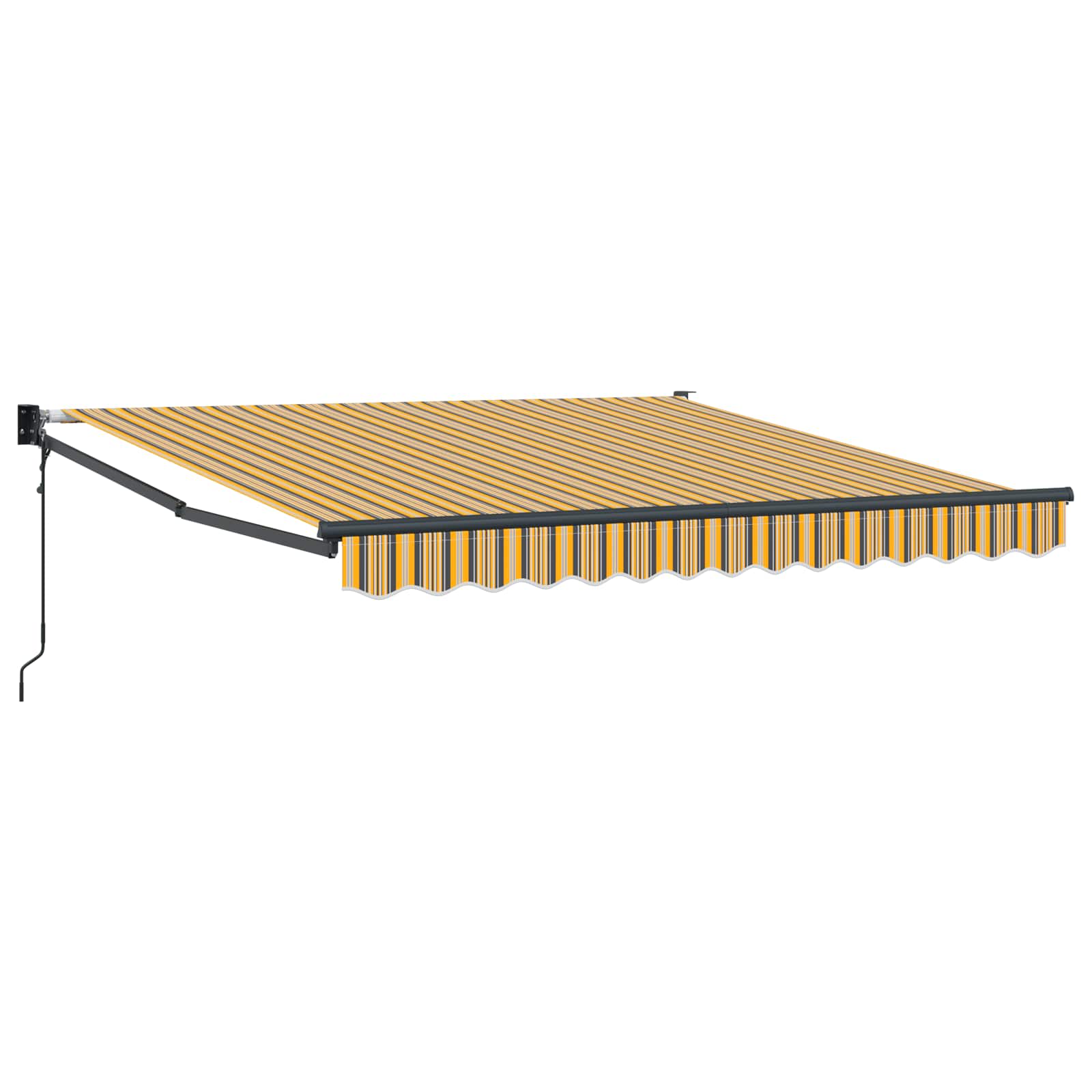 Einziehbare Markise Mehrfarbig 350 x 250 cm