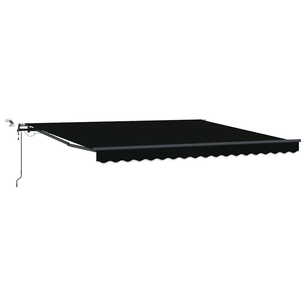 Markisenstoff Schwarz 400 x 300 cm Polyester
