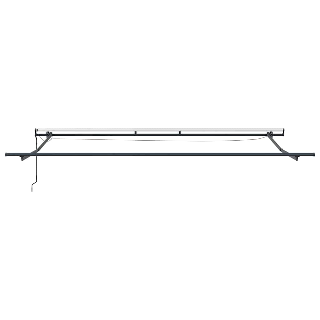 Markisenstoff Schwarz 400 x 300 cm Polyester
