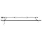 Einziehbare Markise Beige 400 x 300 cm Stoff