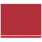 Einziehbare Markise Rot 400 x 300 cm Stoff