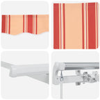 Markise 450 x 300 cm Polyester