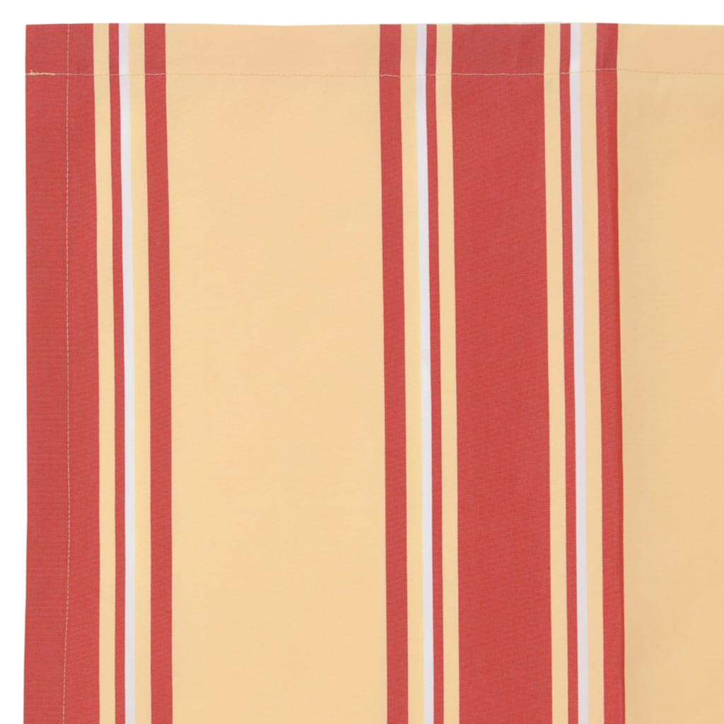 Markise Gelb und Orange 450 x 300 cm Polyester und Metall