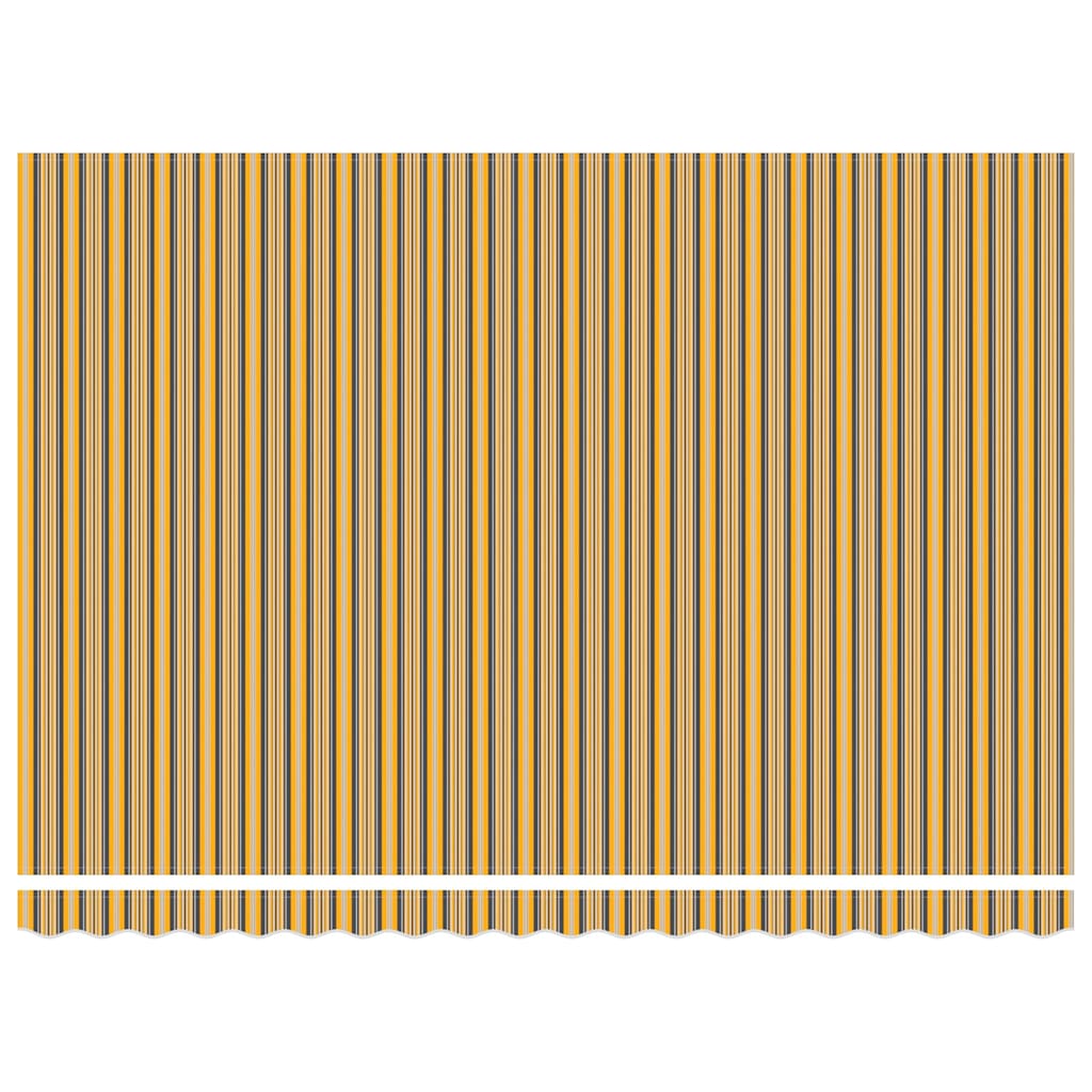 Elektrische ausziehbare Markise Mehrfarbig 450 x 300 cm