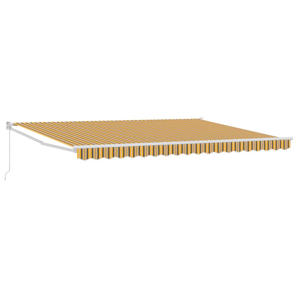 Einziehbare Markise Mehrfarbig 450 x 300 cm