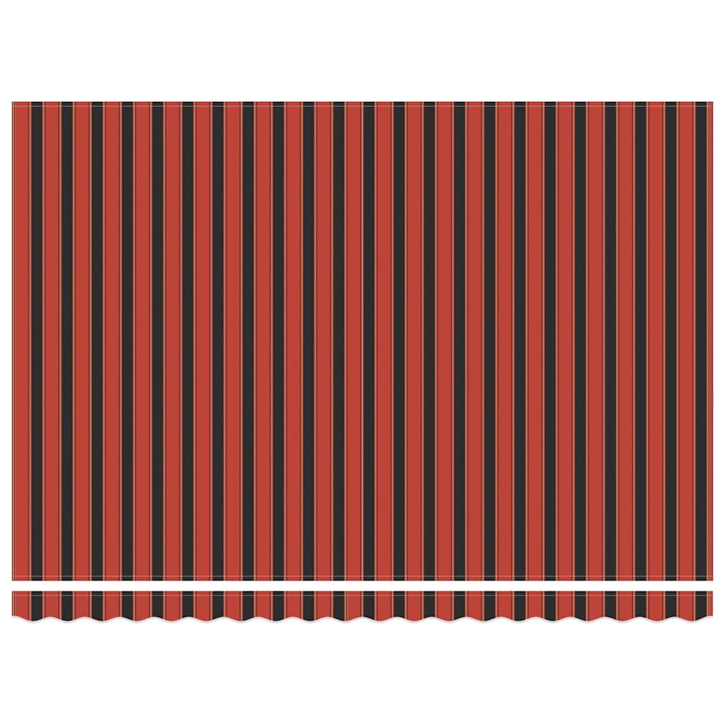 Markise Orange und Braun 450 x 350 x 165 cm Polyester