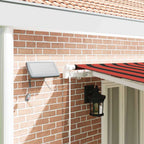 Einziehbare Markise Orange und Braun 600 x 350 cm