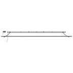 Einziehbare Markise Orange und Braun 600 x 350 cm Stoff