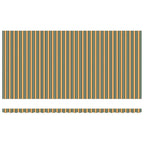 Einziehbare Markise Grün und Gelb 600 x 350 cm