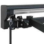 Markisenrahmen Verstellbar Anthrazit 3 x 2,5 m Stahl