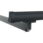 Markisenrahmen Verstellbar Anthrazit 3,5 x 2,5 m Stahl
