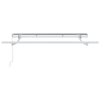 Markisenrahmen Weiß 2,5 x 2 m Metall