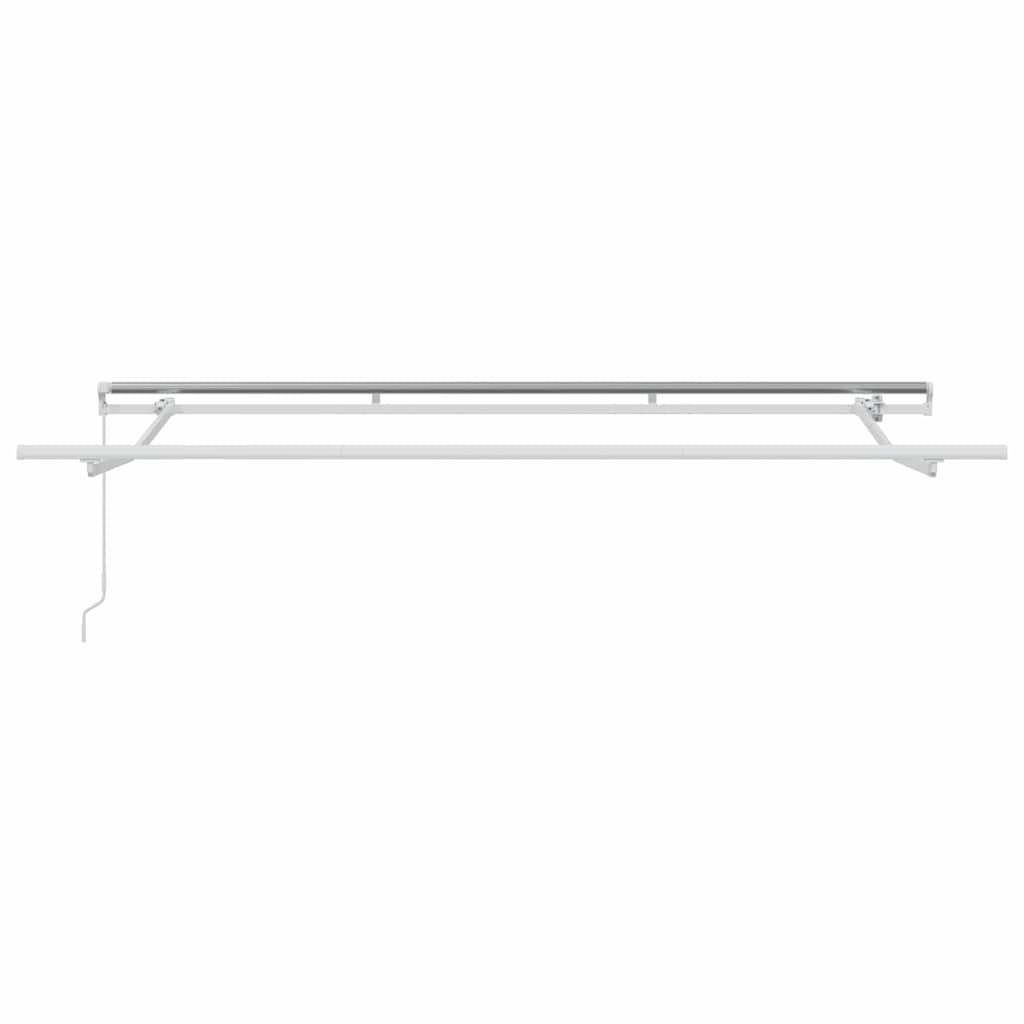 Markisenrahmen Weiß 3,5 x 2 m Metall