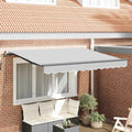 Markisenrahmen Anthrazit 2,5 x 2 m Metall