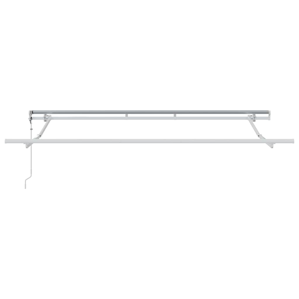 Markisenrahmen Weiß 3,5 x 2 m Metall