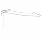 Markisenrahmen Weiß 3,5 x 2 m Metall