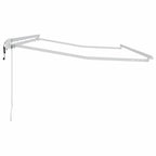 Markisenrahmen Weiß 4 x 2 m Metall