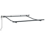 Markisenrahmen Anthrazit 2,5 x 2 m Metall