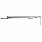 Markisenrahmen Anthrazit 4 x 2 m Metall