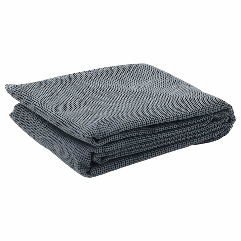 Zeltteppich Anthrazit 200 x 200 cm Polyester