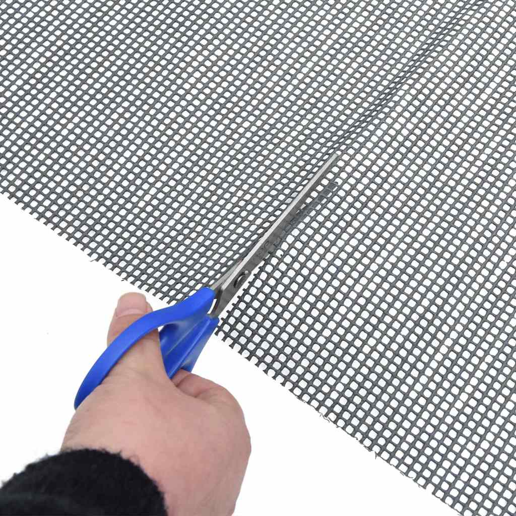 Zeltteppich Anthrazit 250 x 250 cm Polyester