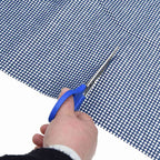 Zeltteppich Blau 500 x 350 cm Polyester