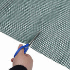 Zeltteppich Grün 500 x 350 cm Polyester