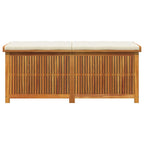 Outdoor-Kissenbox 150x50x60,5 cm Massivholz Akazie