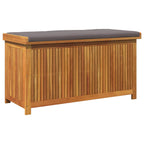 Outdoor-Kissenbox 113x50x60,5 cm Massivholz Akazie