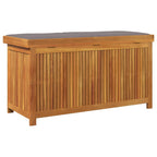 Outdoor-Kissenbox 113x50x60,5 cm Massivholz Akazie