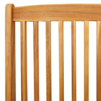 Klappstuhl 6 pcs Weiß 49 x 57,5 x 92 cm Massivholz Akazie