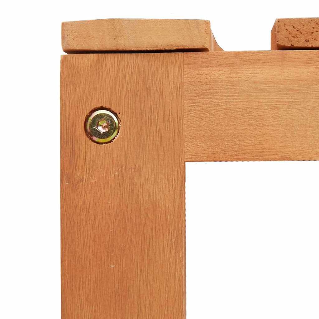 Baumbank 2 pcs Natur 160 x 80 x 45cm Massives Eukalyptus Holz