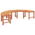 Baumbank 2 pcs Natur 160 x 80 x 45cm Massives Eukalyptus Holz