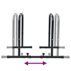 Dip-Stange Schwarz 116 x 66 x 74,5 cm Pulverbeschichteter Stahl