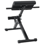 Hyperextensionsbank Schwarz 100,5 x 70 x 78 cm