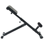Hyperextensionsbank Schwarz 100,5 x 70 x 78 cm