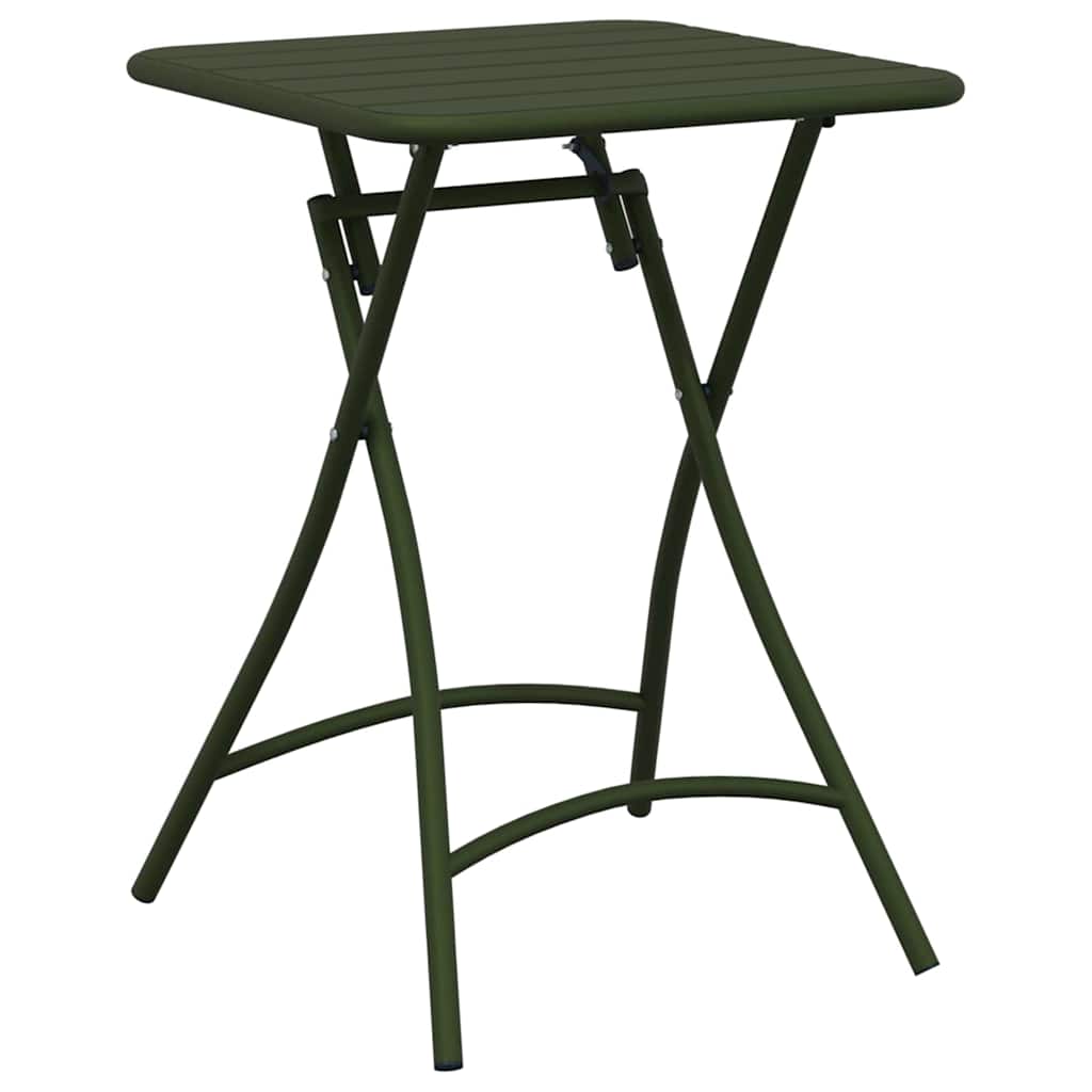 Bistrogarnitur 3 pcs Grün Stahl